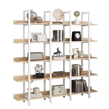 Vintage Industrial Style Shelf - Oak