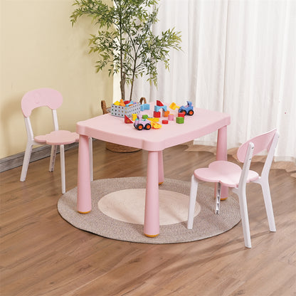 Kids Table and Chair Set - Pink