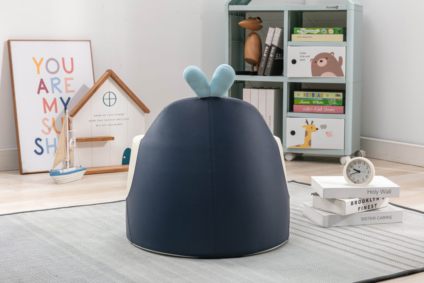 Penguin Kids Chair - Blue