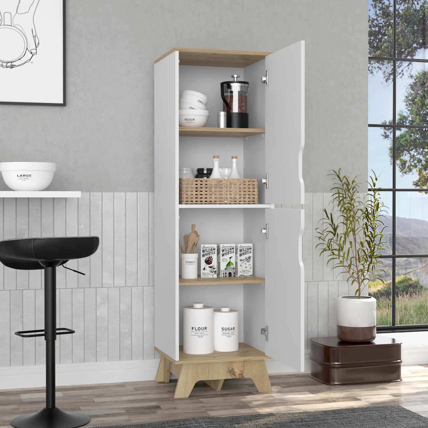Microwave Cabinet