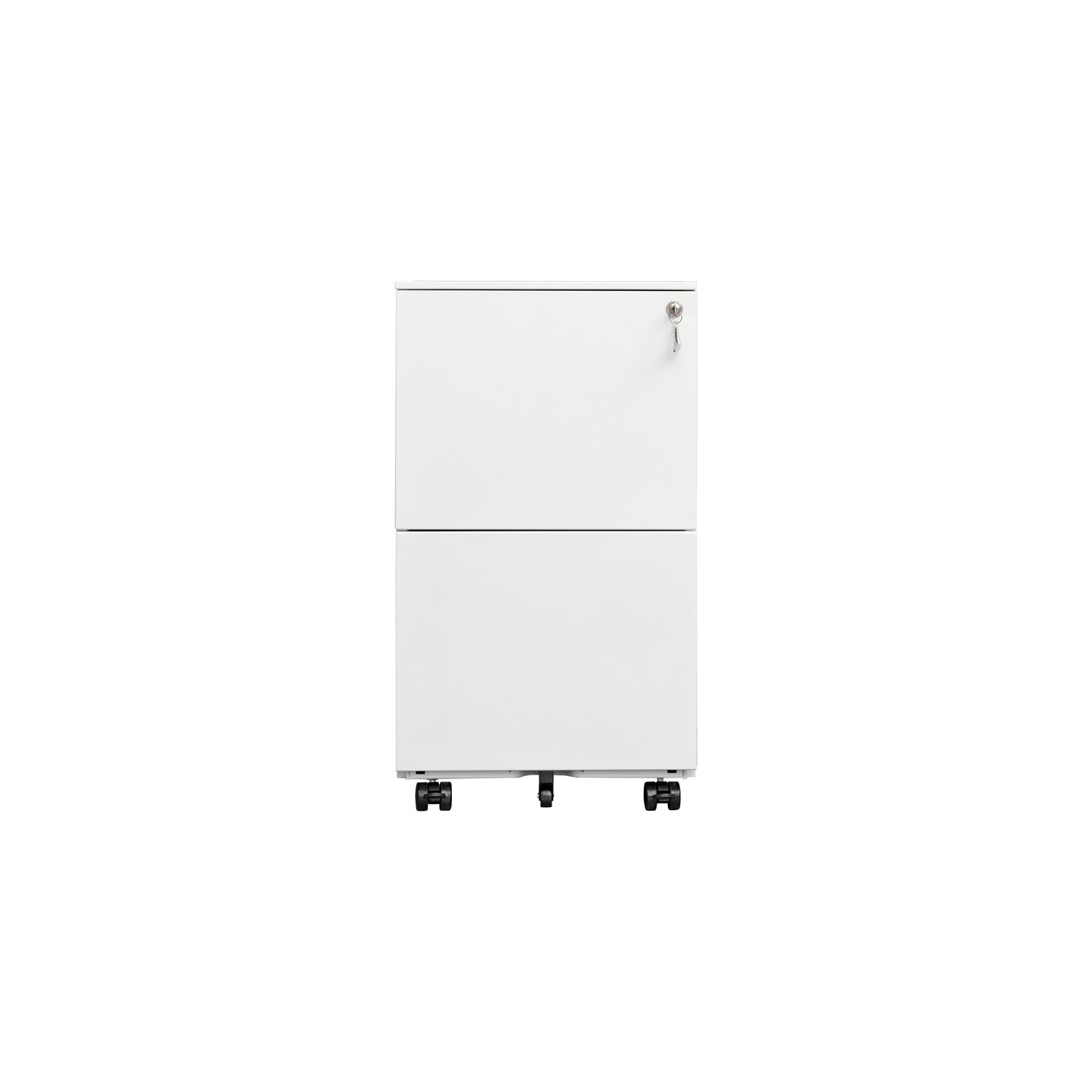 Secure File Cabinet - White