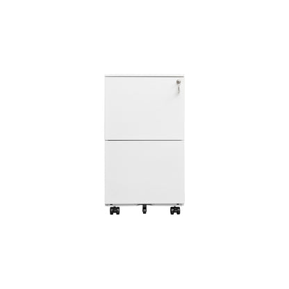Secure File Cabinet - White
