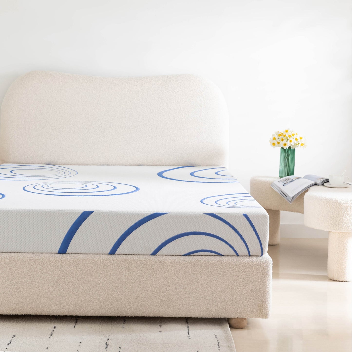 Bamboo Charcoal Infused Gel Memory Foam  8" Mattress - Queen