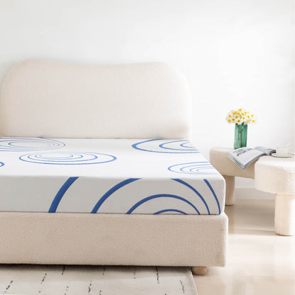 Bamboo Charcoal Infused Gel Memory Foam  8" Mattress - Queen