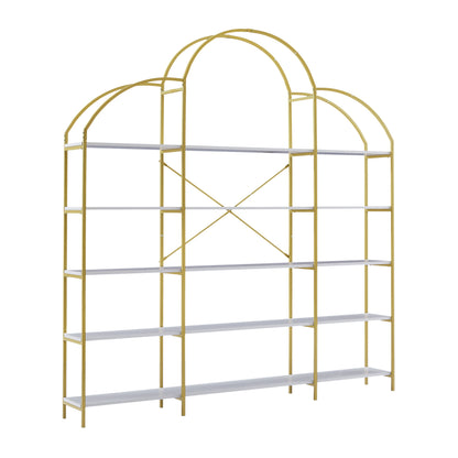 Golden Round 5-Tier Office Bookcase