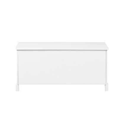Elegant Essence Wood Storage Bench