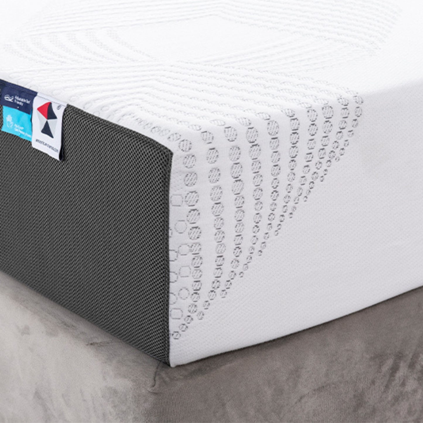 Amstar Cool 10" Aero Gel Memory Foam Mattress - King
