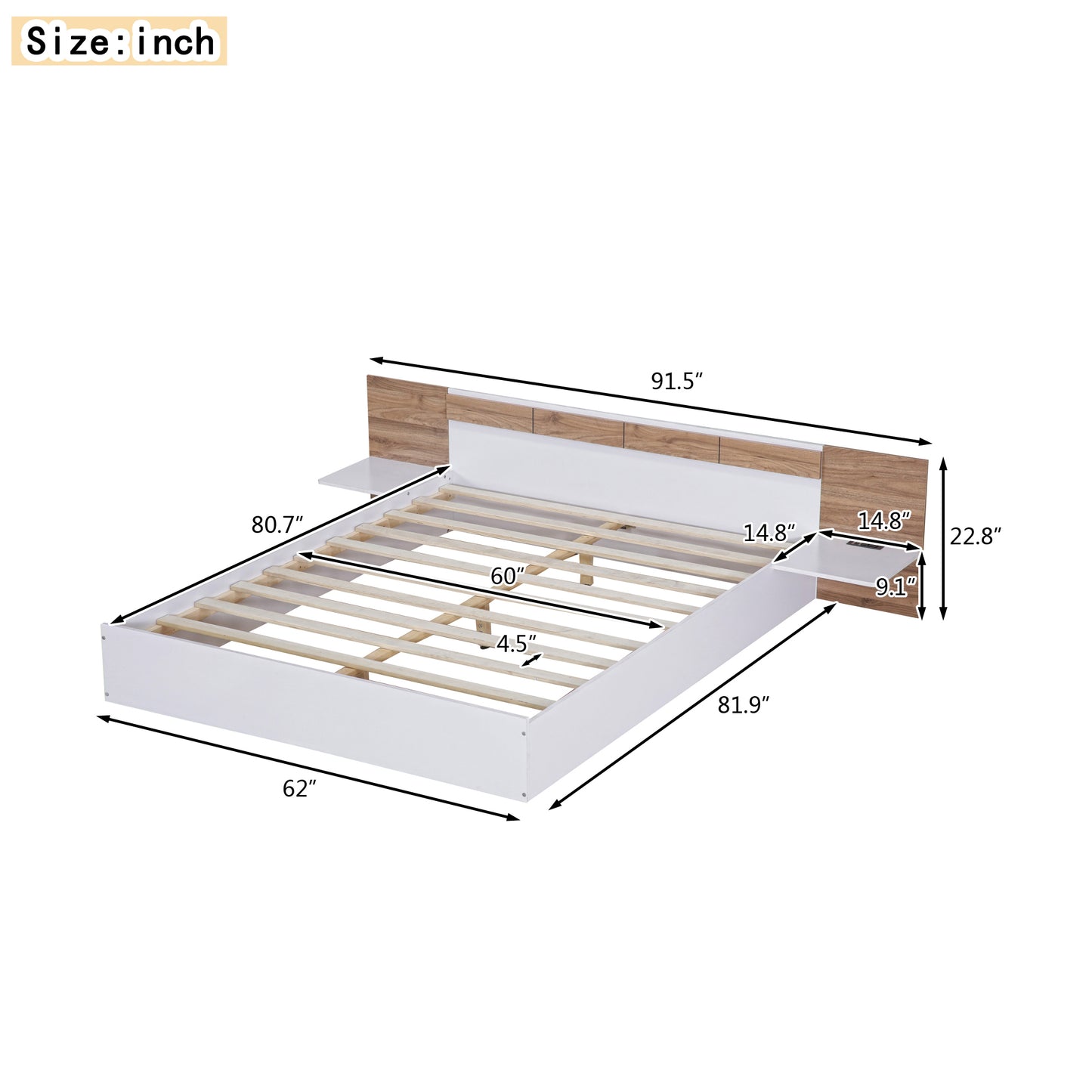 Elegant Dreamland Queen Bed
