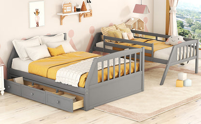 Envision Bunk Bed -Twin-Over-Full Size