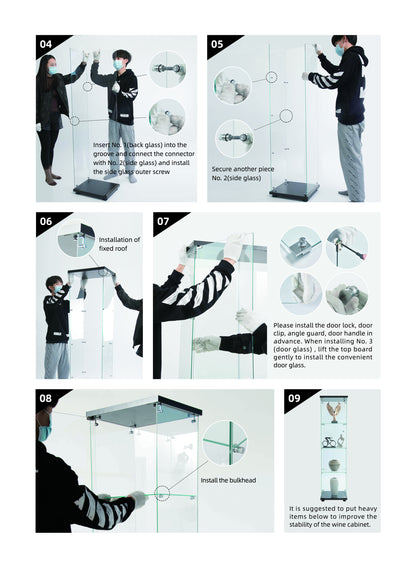 Pure Elegance Display Cabinet
