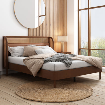 Elegance Craft Rattanwood Queen Bed