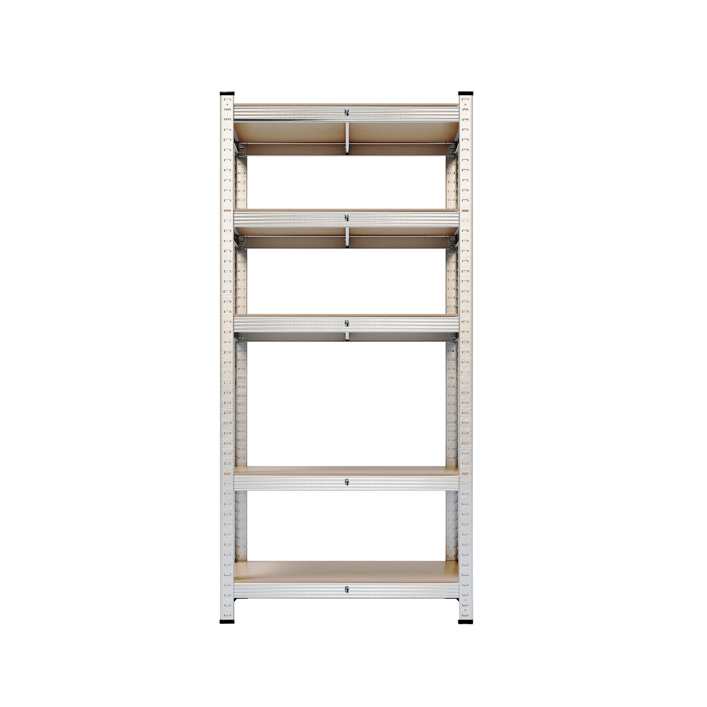 Silver Max Storage 5-Tier Utility Shelves - M