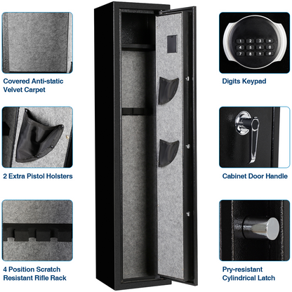 Digital keypad Gun  Cabinet