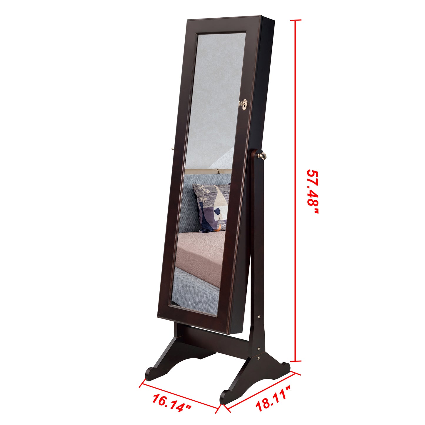EleganceGlow Jewelry Cabinet