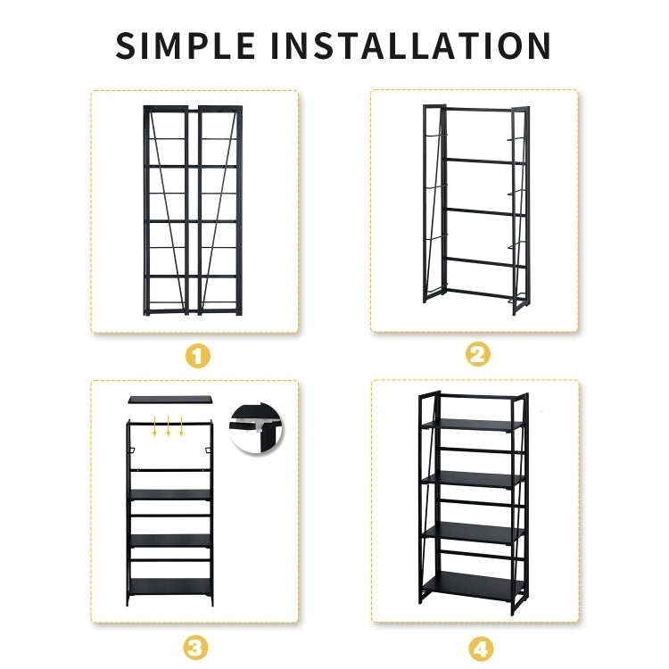 Stand Storage Rack Shelves Bookcase