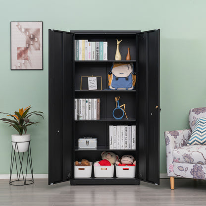 Space Max Storage Cabinet - Black