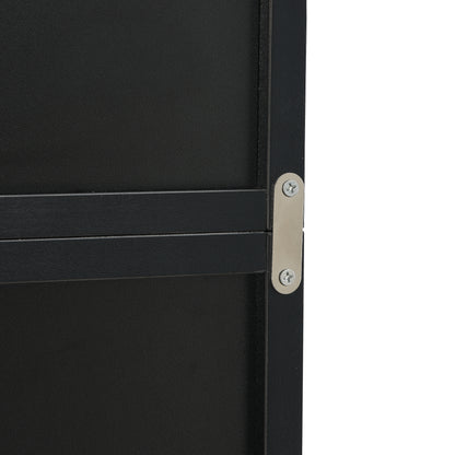 Slim Storage Cabinet - Black