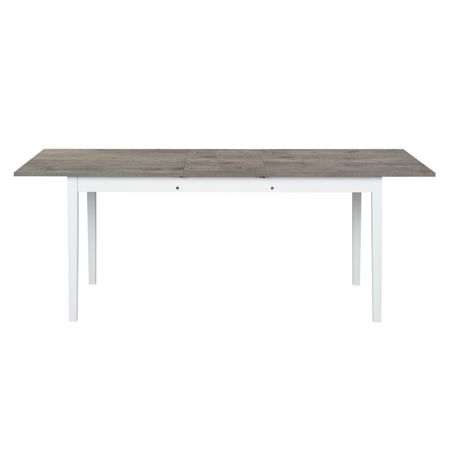 Elegant Extendable Grey Dining Table