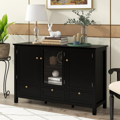 Elegant Living Console - 44.9'' Accent Cabinet with Doors and Drawers