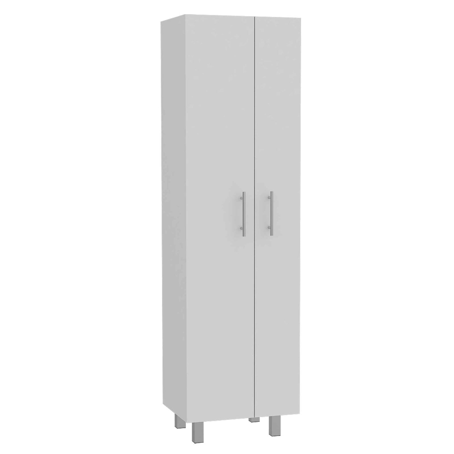 Halifax 2-Door Rectangle Closet Pantry  - White