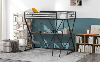 Sleek X Loft Bed