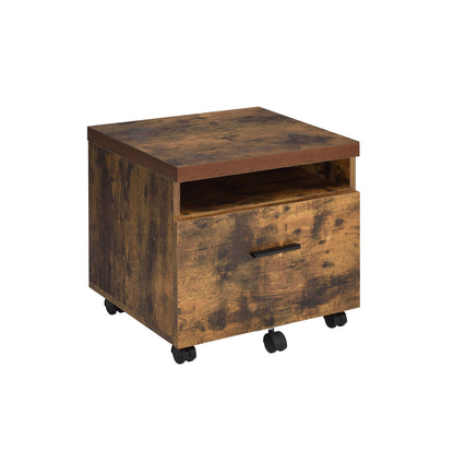 Black File Cabinet