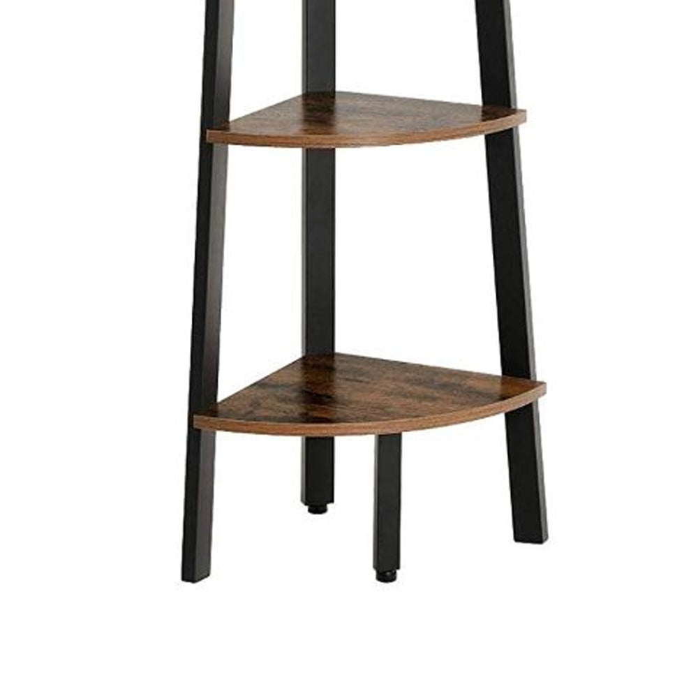 Corner Craft Industrial Wood Shelf