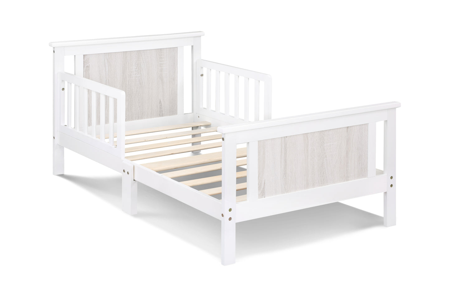 Connelly Reversible Panel Toddler Bed - White