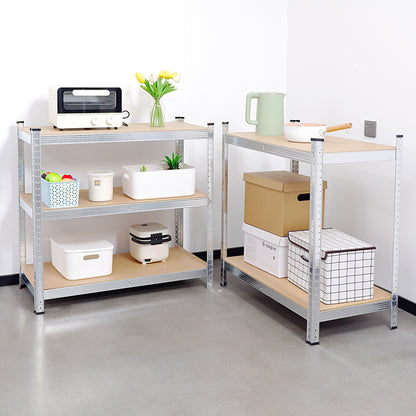 Silver Max Storage 5-Tier Utility Shelves - L