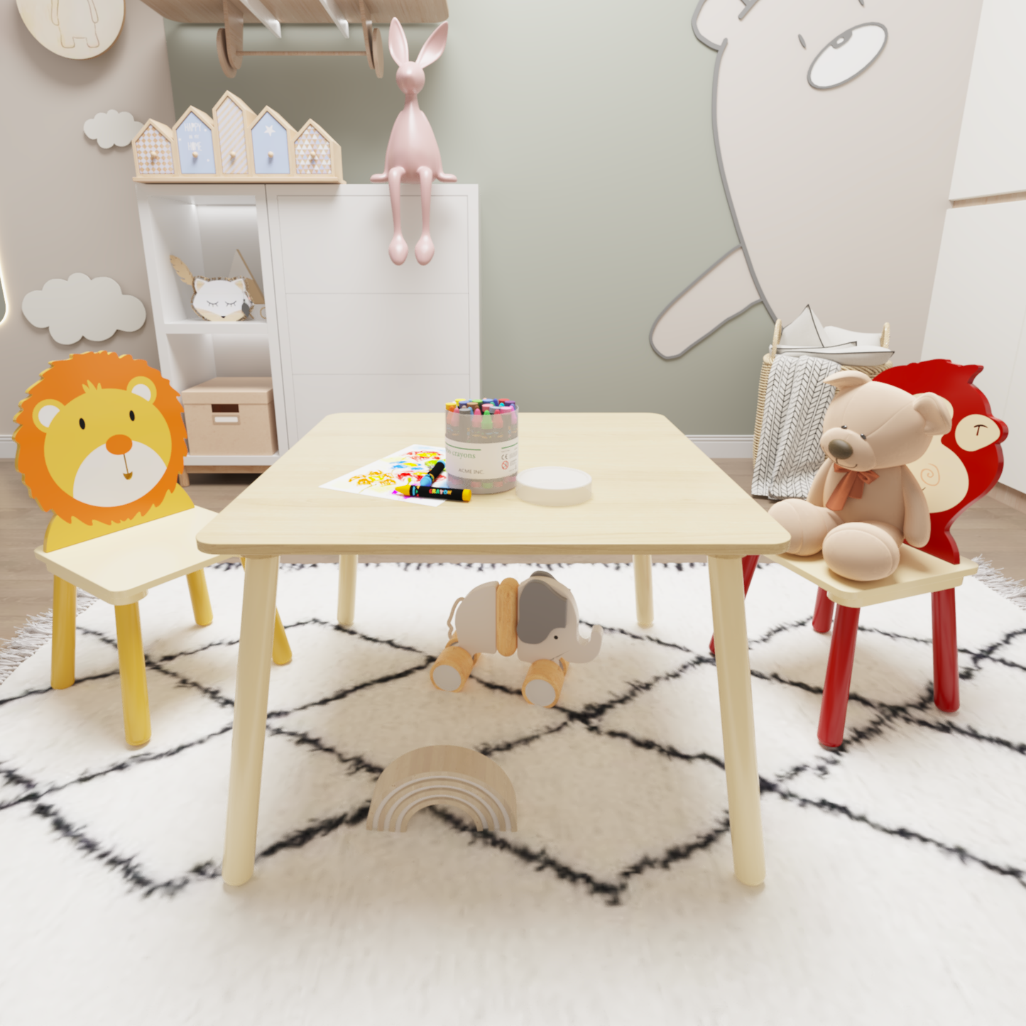 Jungle Adventure Table and Chair Set