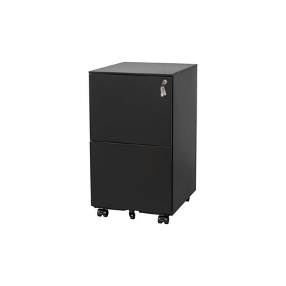Secure File Cabinet - Black