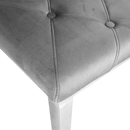 Chrome Luxe Dining Chairs