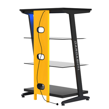 Azure Gaming Shelve - Yellow