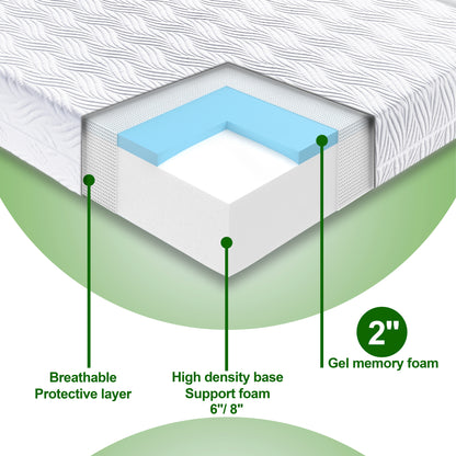 Bliss Memory Foam 10" Mattress - Queen