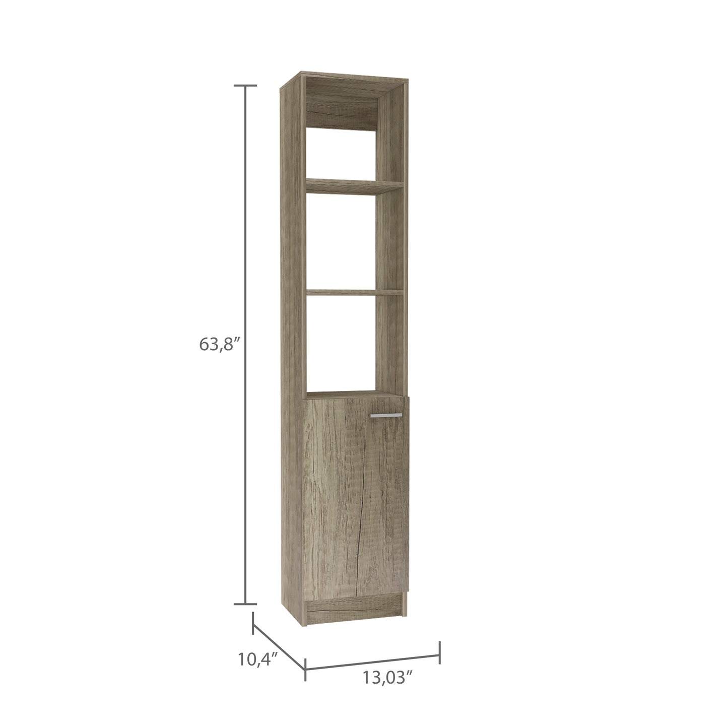 Malaga Linen Cabinet - Pine