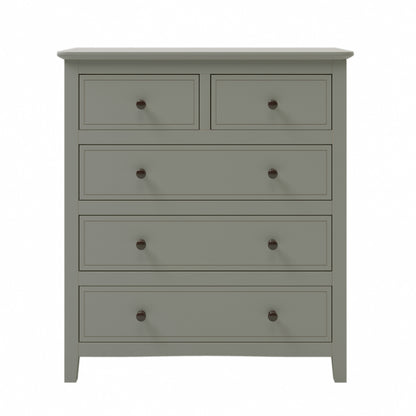 Elegant Graywood 5-Drawer Chest