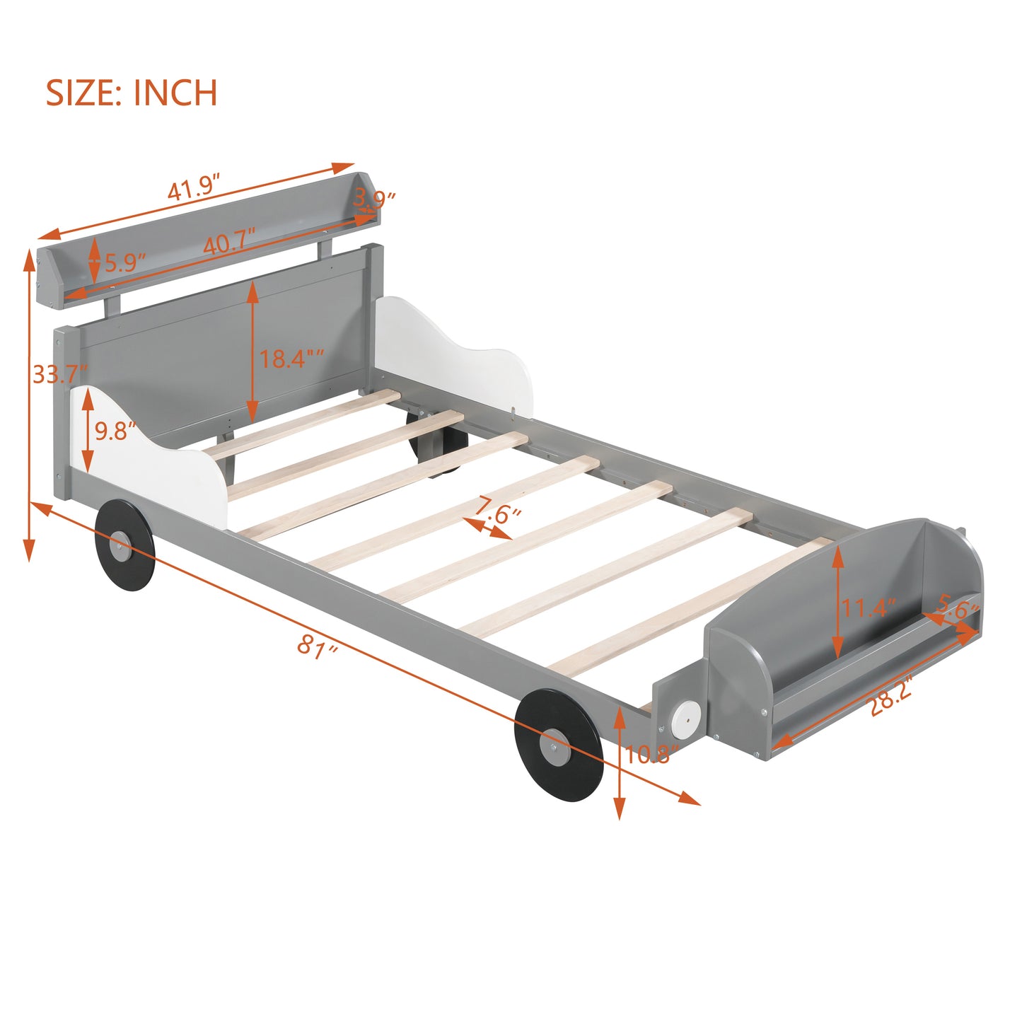 Car Dream Twin Bed