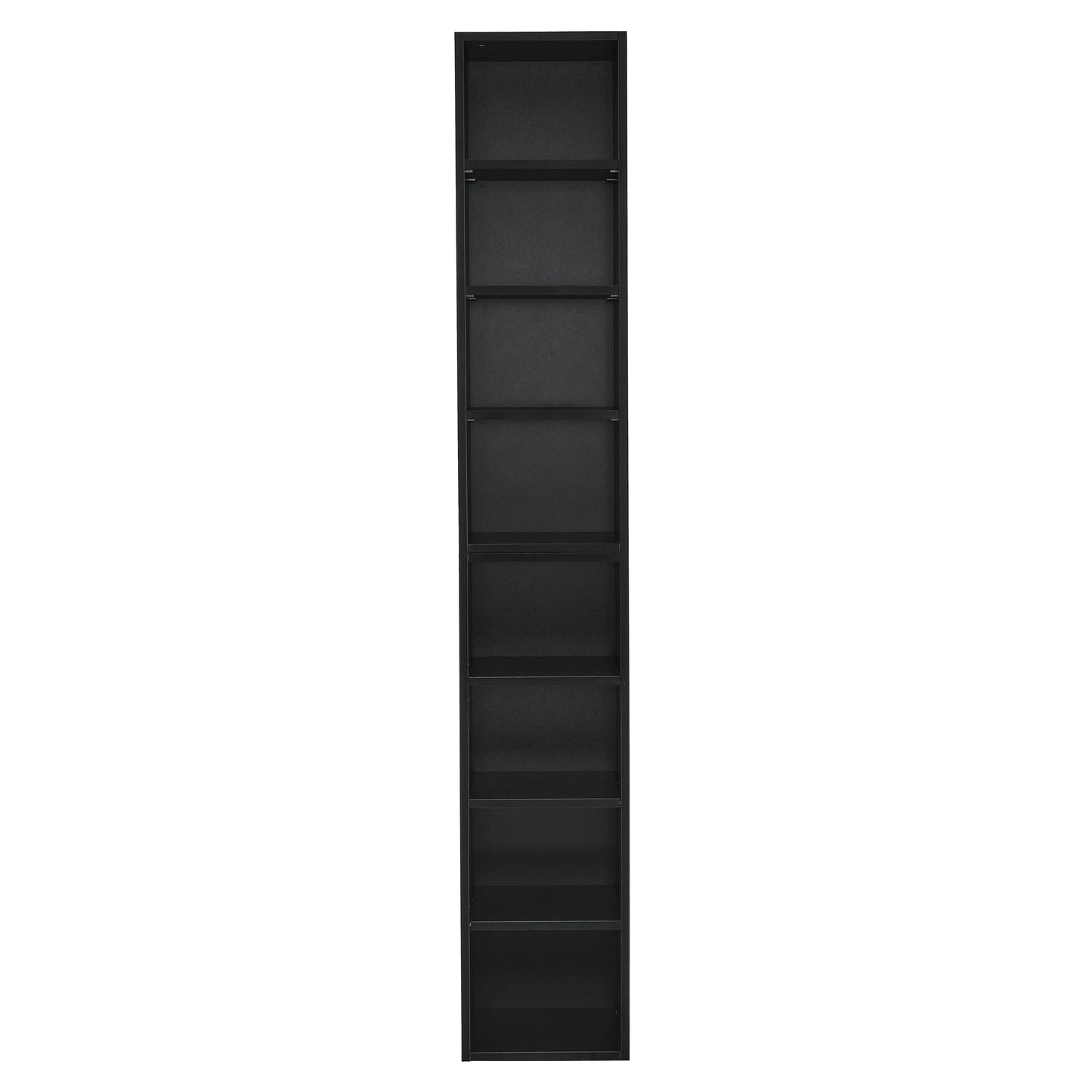Slim Storage Cabinet - Black