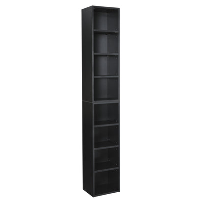 Slim Storage Cabinet - Black