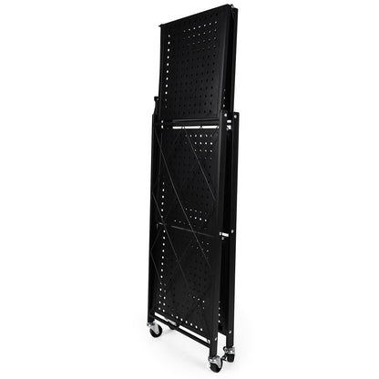 Simple Deluxe II 3-Tier With Wheels- Black