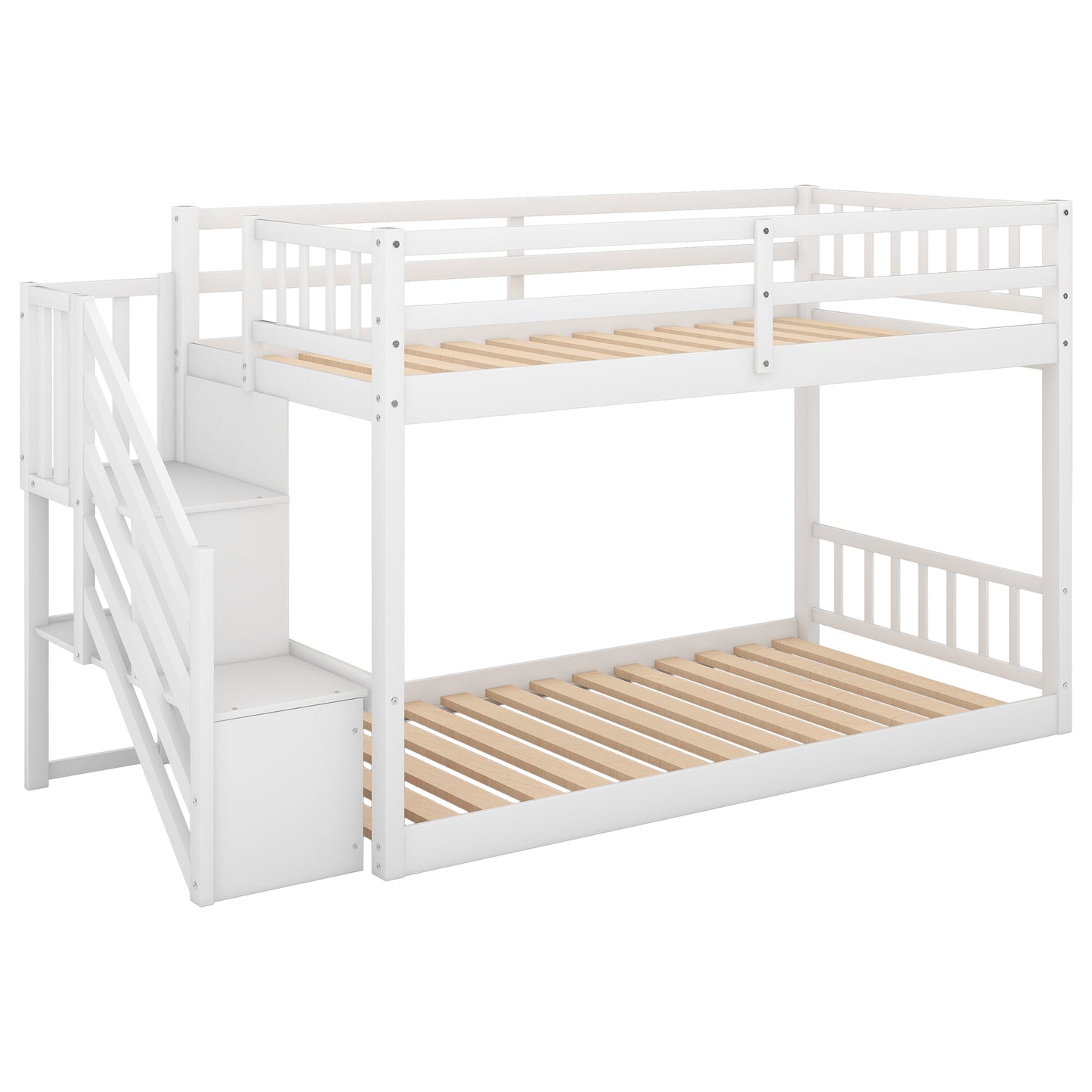 Cloud Haven Twin Loft Bed - White