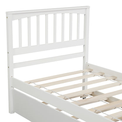 Dreamscape Twin Trundle Bed, Snow White