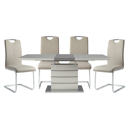 Elegant Harmony 5pc Dining Set