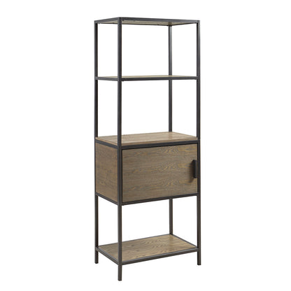 Darley 3-Shelf Bookcase with Storage Cabinet