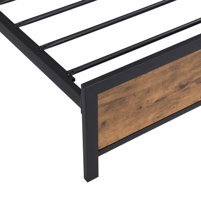 Rustic Glow Bed Frame
