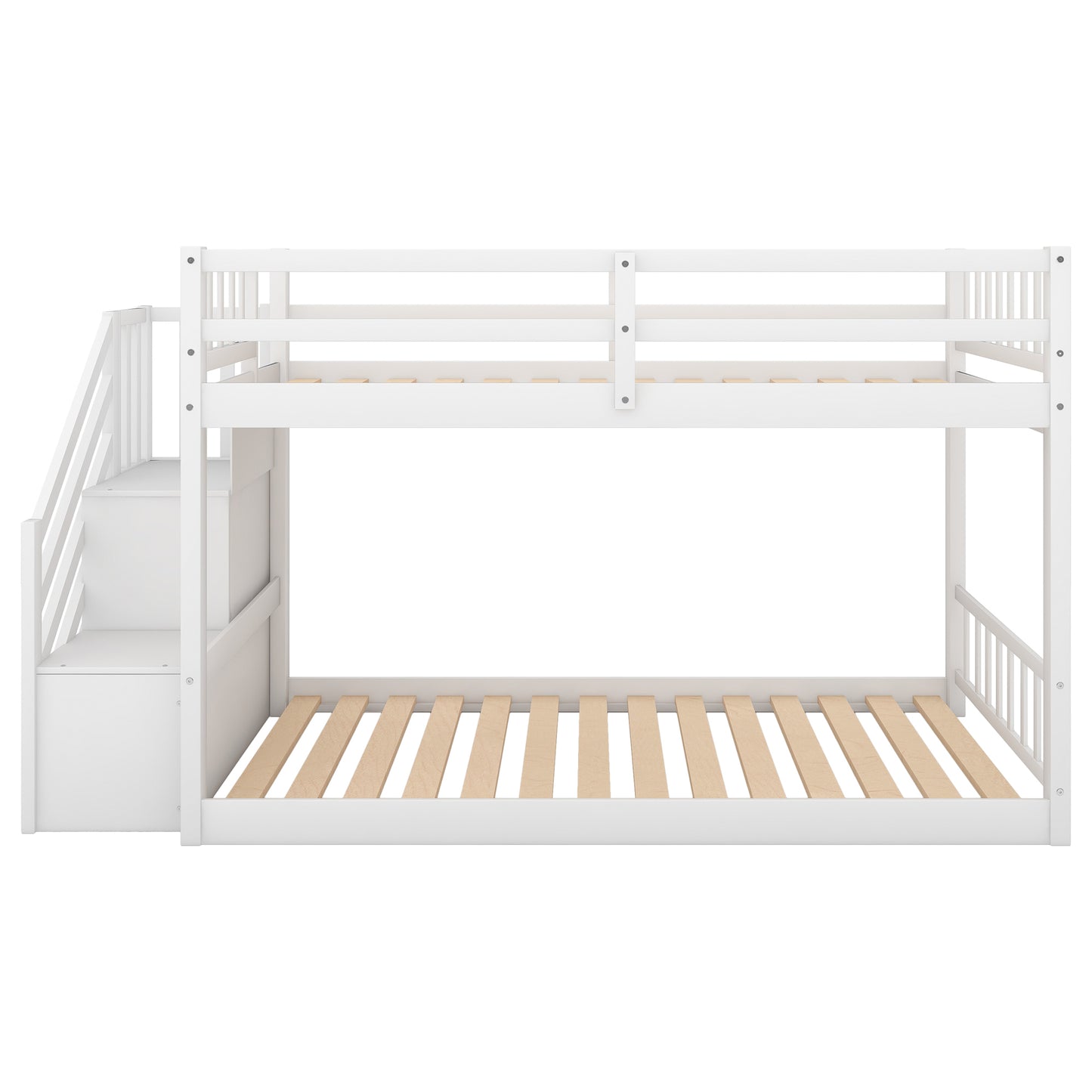 Cloud Haven Twin Loft Bed - White