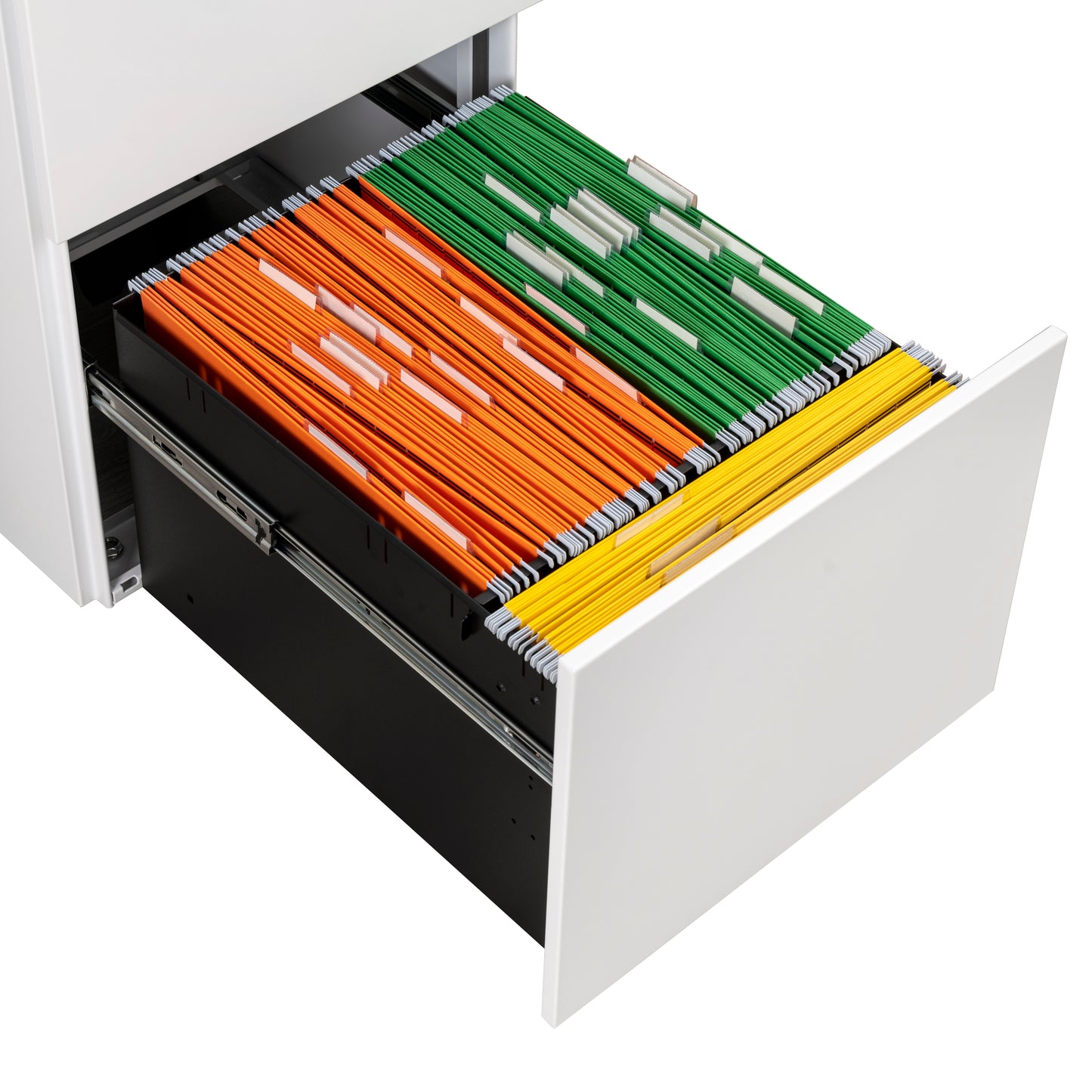 Secure File Cabinet - White