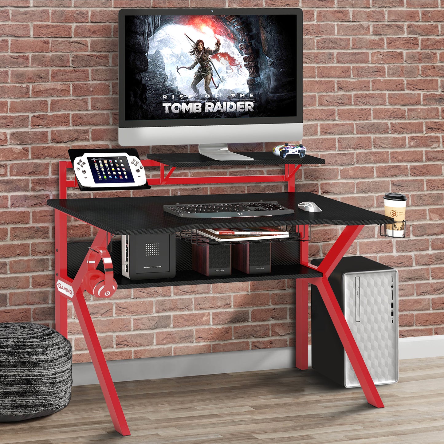 Ergo Steel Gaming Desk