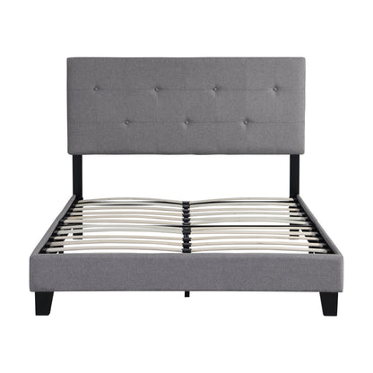 Elegant Upholstered Platform Bed