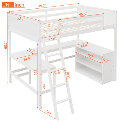 Nadia Loft Bed - Full